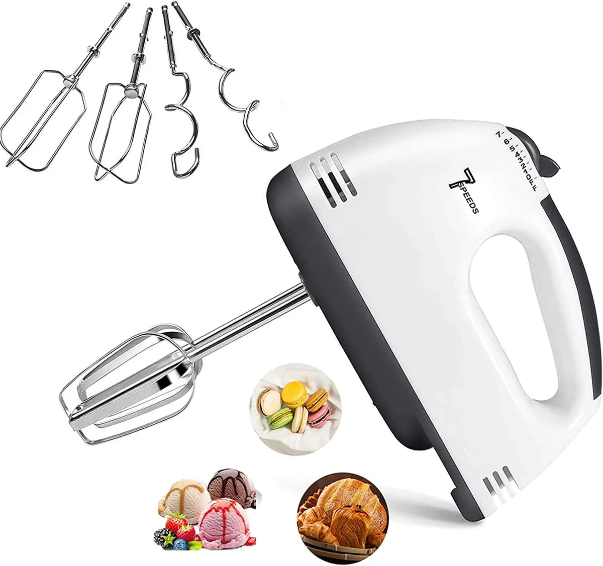 batidora electrica de mano potente y practica para cocina