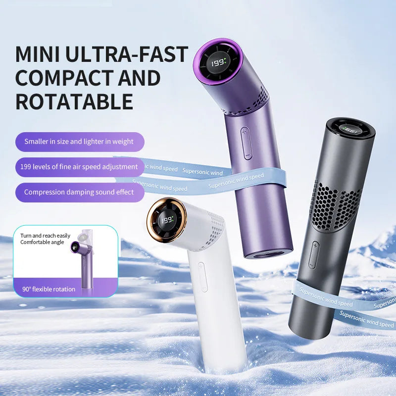 mini ventilador portatil recargable