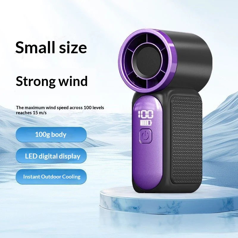 Soplador de aire recargable portatil